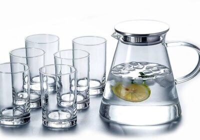 Personalized Glass Water Pitcher for Elegant Home Use